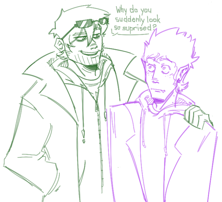 Rex1eee's tweet photo. Thats a stupid ass question, future Edd #wtfuture #eddmatt #eddsworldfanart https://t.co/IgVQgjrSq2