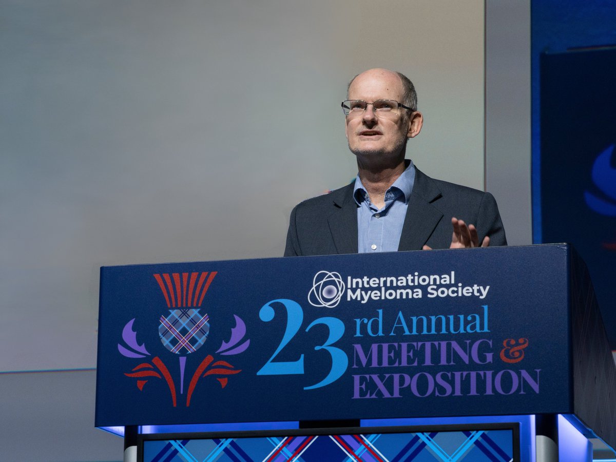 Myeloma Society (@Myeloma_Society) — #IMS26 — conference slide