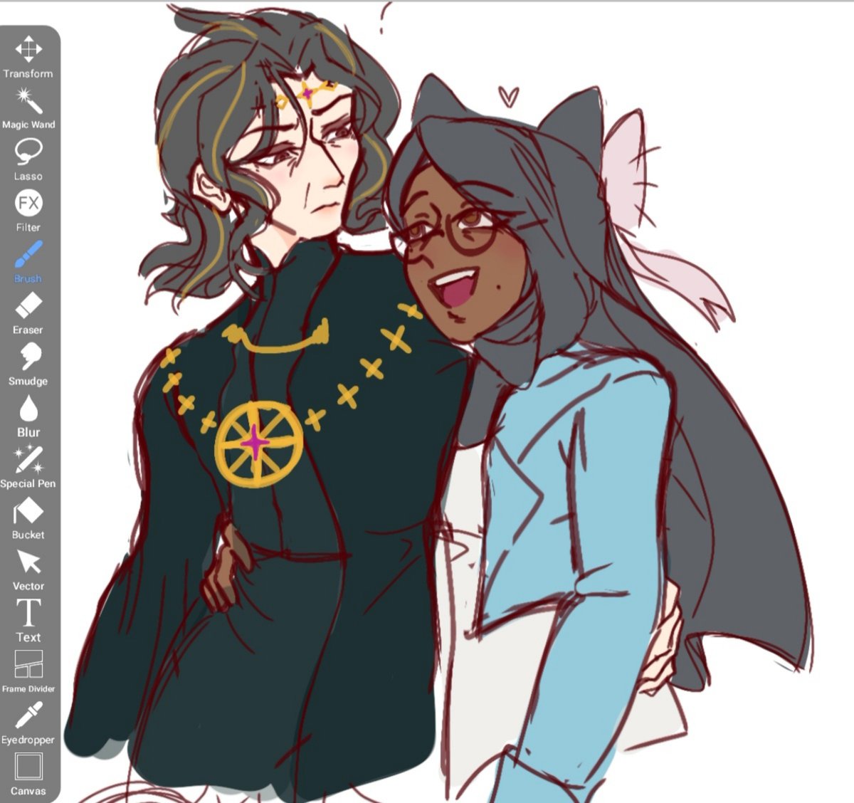 bpd_fanwujiu's tweet photo. More self ship because we all love cyran (he hate our guts) !!!!!
#selfship #afkj #AFKJourney #Cyran https://t.co/m8x2WgRdmM