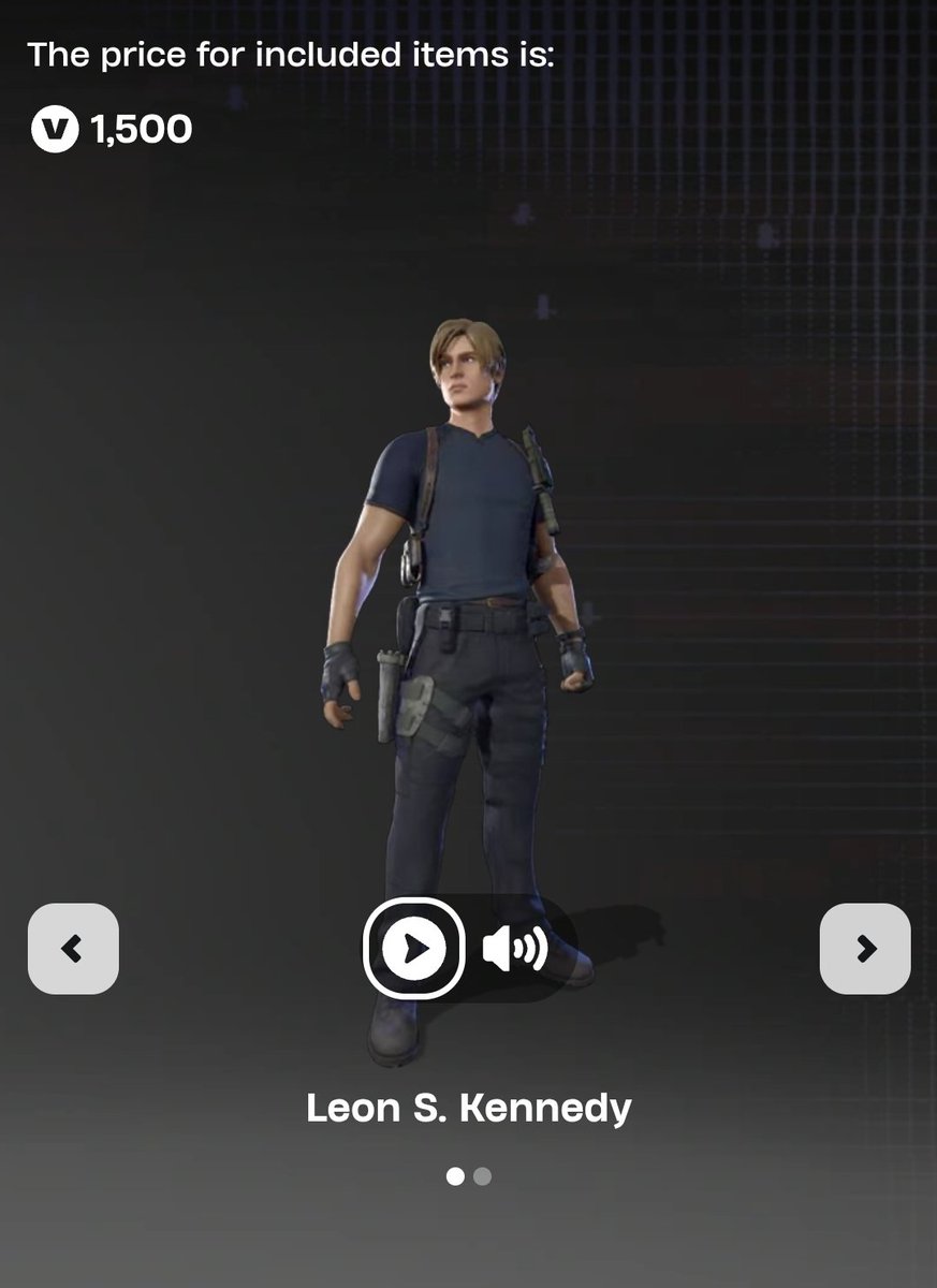 Mary_KayUltra's tweet photo. This is not a drill...#RE is back in the #Fortnite item shop. 
I need some more Leon S. Kennedy in my life, virtual &amp; real 😍 
*hint hint*
GT &amp; cashapp:
lethalsilkworm 

#findom #gamergirl https://t.co/FffV2xDGiW