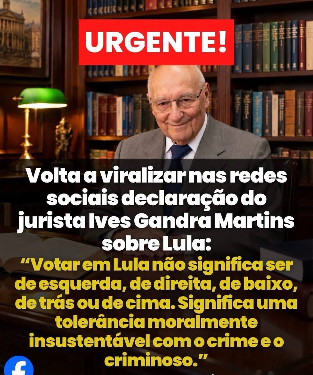 ThelmaDias10's tweet photo. Exatamente assim!
Votar no Lula é a pessoa ter perdido TODOS os seus Valores Morais! https://t.co/hd6QYNMfyJ
