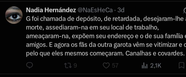 tuitapokeface's tweet photo. Pode bloquear à vontade, amore! Mas faz um favor e tira o nome da Alanis da tua boca, sua vagaba. https://t.co/SUJG2SUBaU