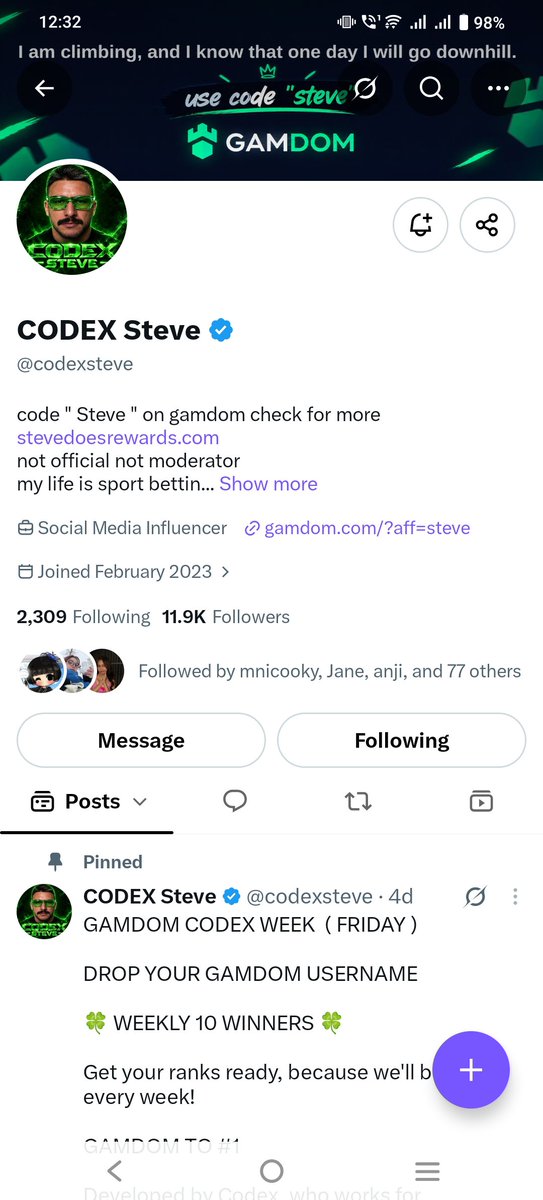 luckymaiii's tweet photo. @codexsteve @Romer followed you both, thank you
@rhukiyq https://t.co/Iwgjfe1aGI