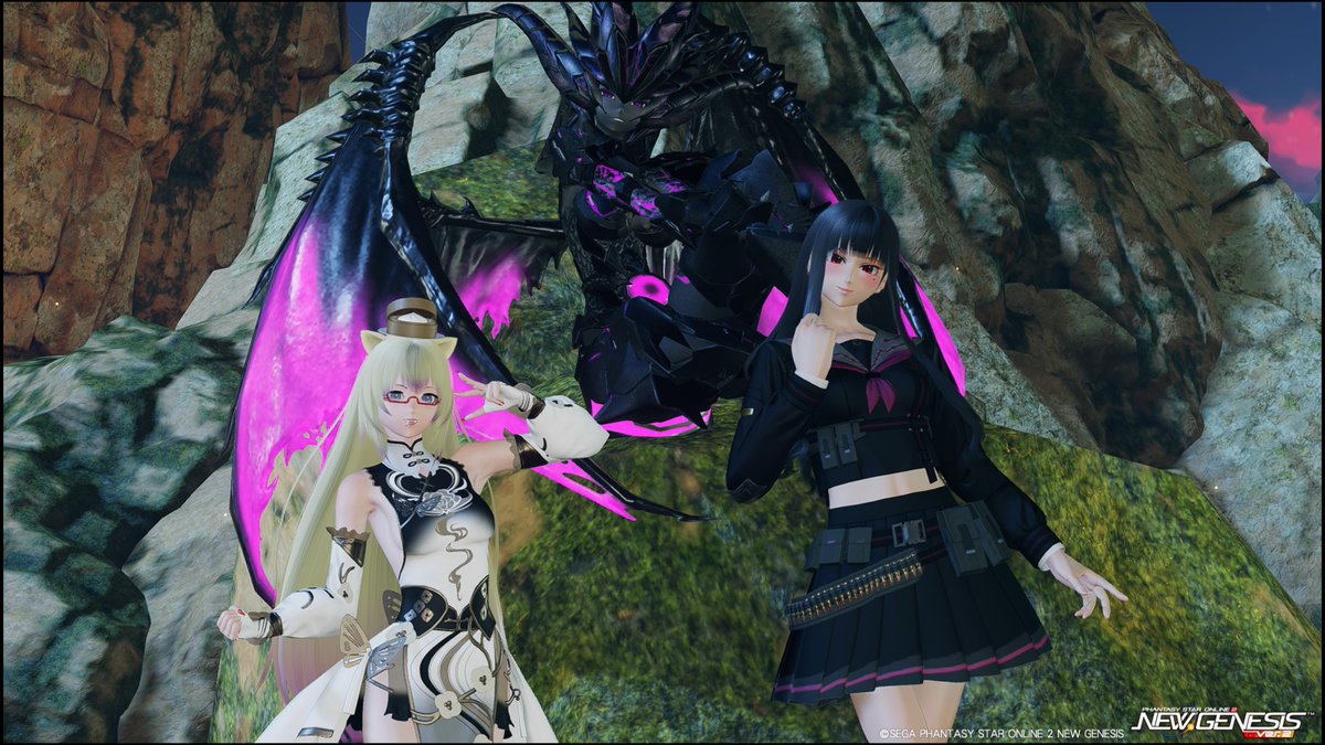 Ship2T1i3f5a79's tweet photo. #PSO2NGS 
猫さんミユさんと緊急～♪ https://t.co/4YjQ2jSDtX