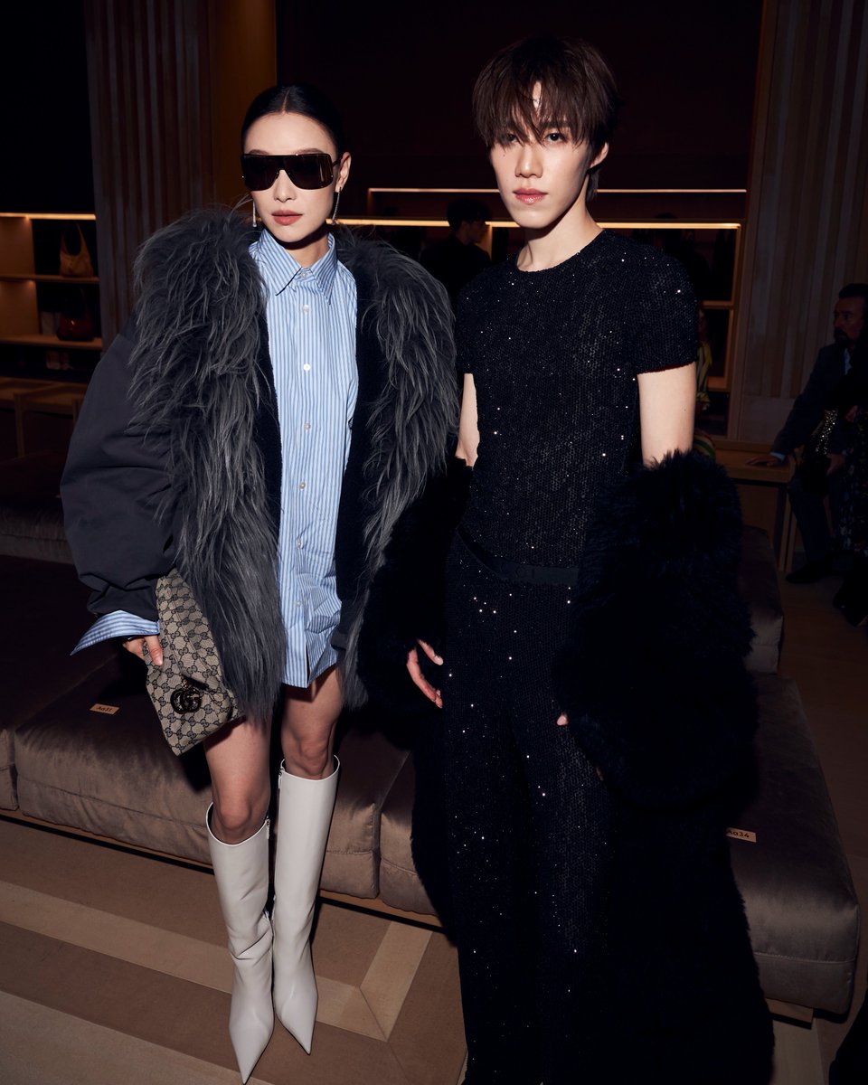 PPKrit_Ent's tweet photo. The look of a special moment. 🖤✨

PP KRIT X GUCCI MFW26
#GUCCISS27xPPKRIT
#GucciTheStoreShow
#Gucci #PPKritt #MFW
@gucci https://t.co/m9eyl37C9G