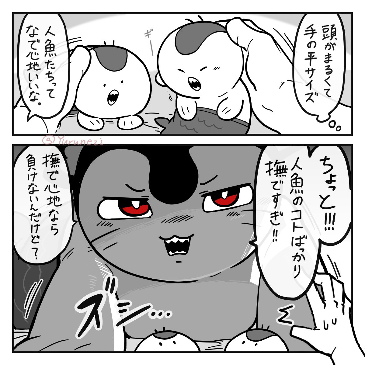yurunezi's tweet photo. 「撫でてよ！」 https://t.co/zoljT2SLU5