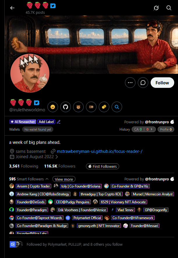texashedge17154's tweet photo. Did we miss this? 

this guy is HUGE and he just replied to the paid guy

he wants a coin
https://t.co/b4OwH1N0wj https://t.co/0w77QbhttA