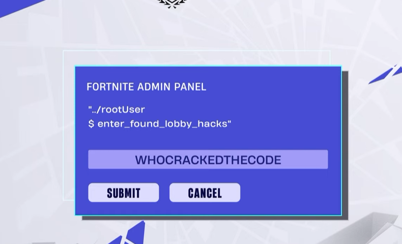 Mathzwil1993's tweet photo. New Fortnite Lobby Hack Codes. IDK, felt bored, so I posted.
#fortnitecode https://t.co/w0w1Lv2gEv