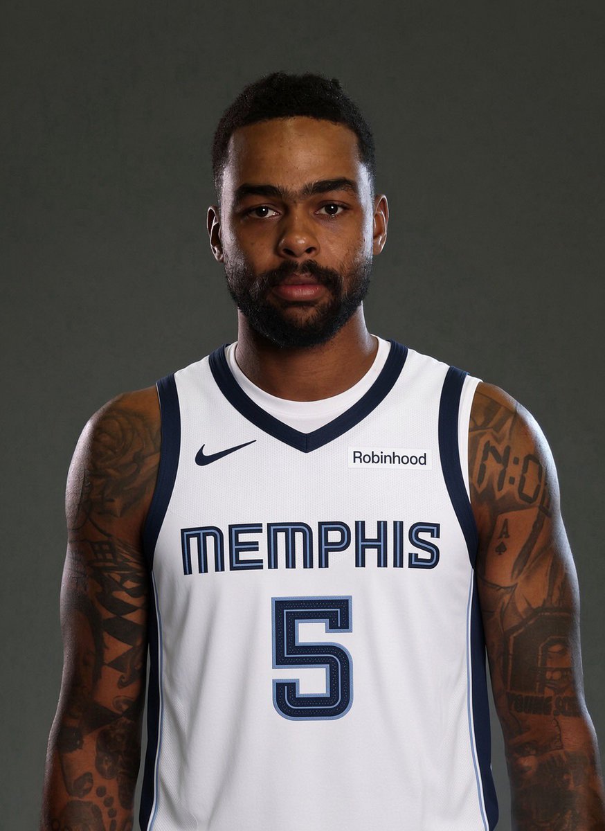 TheNBACentel's tweet photo. Memphis crime rates drop 45% following D’Angelo Russell’s release as residents stop mistaking his jumpers for gunshots.

(Via @ABC7) https://t.co/MSvJsg94Kh
