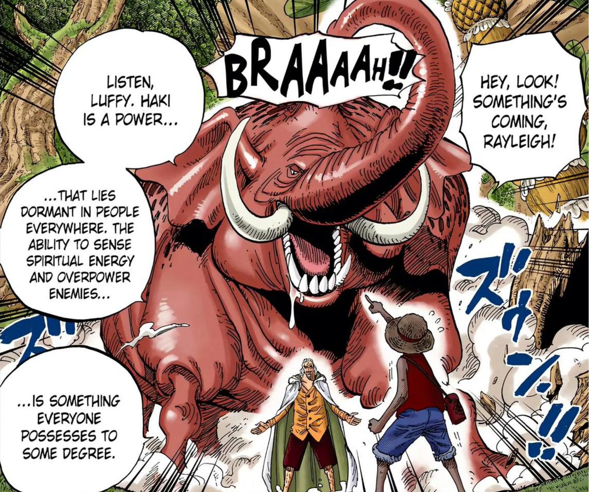 myth_piece's tweet photo. The psychology of Haki #ONEPIECE1194

In One Piece, Haki endows heightened abilities as a manifestation of one’s will.

Haki exists in our world too, in a psychological sense: embodying its traits enhances yourself to confront life's hardships with a stronger foundation 🧵 https://t.co/fLaFIBFb0E
