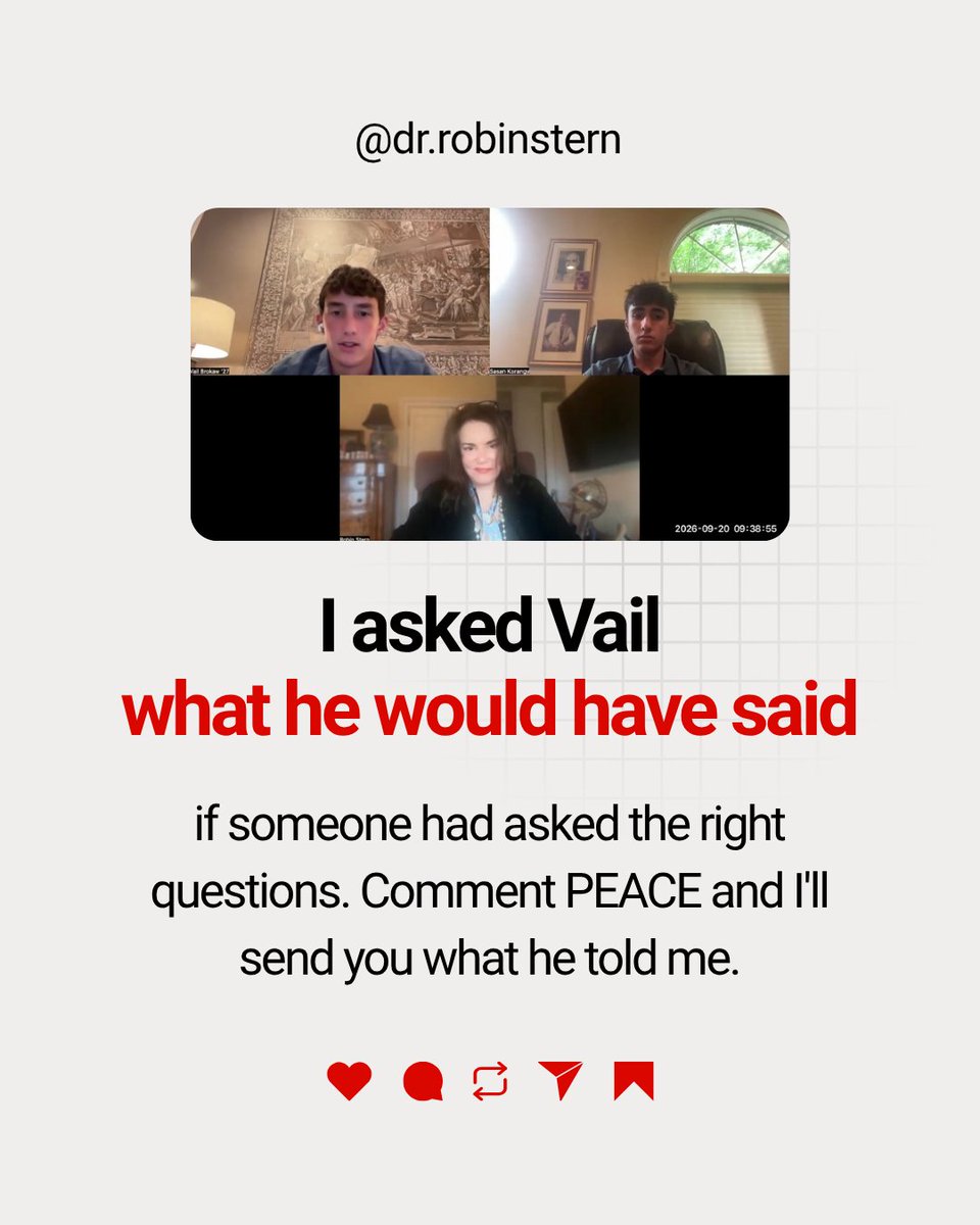 RobinSStern's tweet photo. “We never fought in front of the kids” doesn’t mean the kids felt peace.

Vail Brokaw called what he grew up managing negative peace.

New episode of The Gaslight Effect with Vail Brokaw &amp; Sasan Korangy. https://t.co/EiyiYrX5UH

#Peacebuilding #FamilyConflict #ConflictResolution https://t.co/6xWAZAS5dp