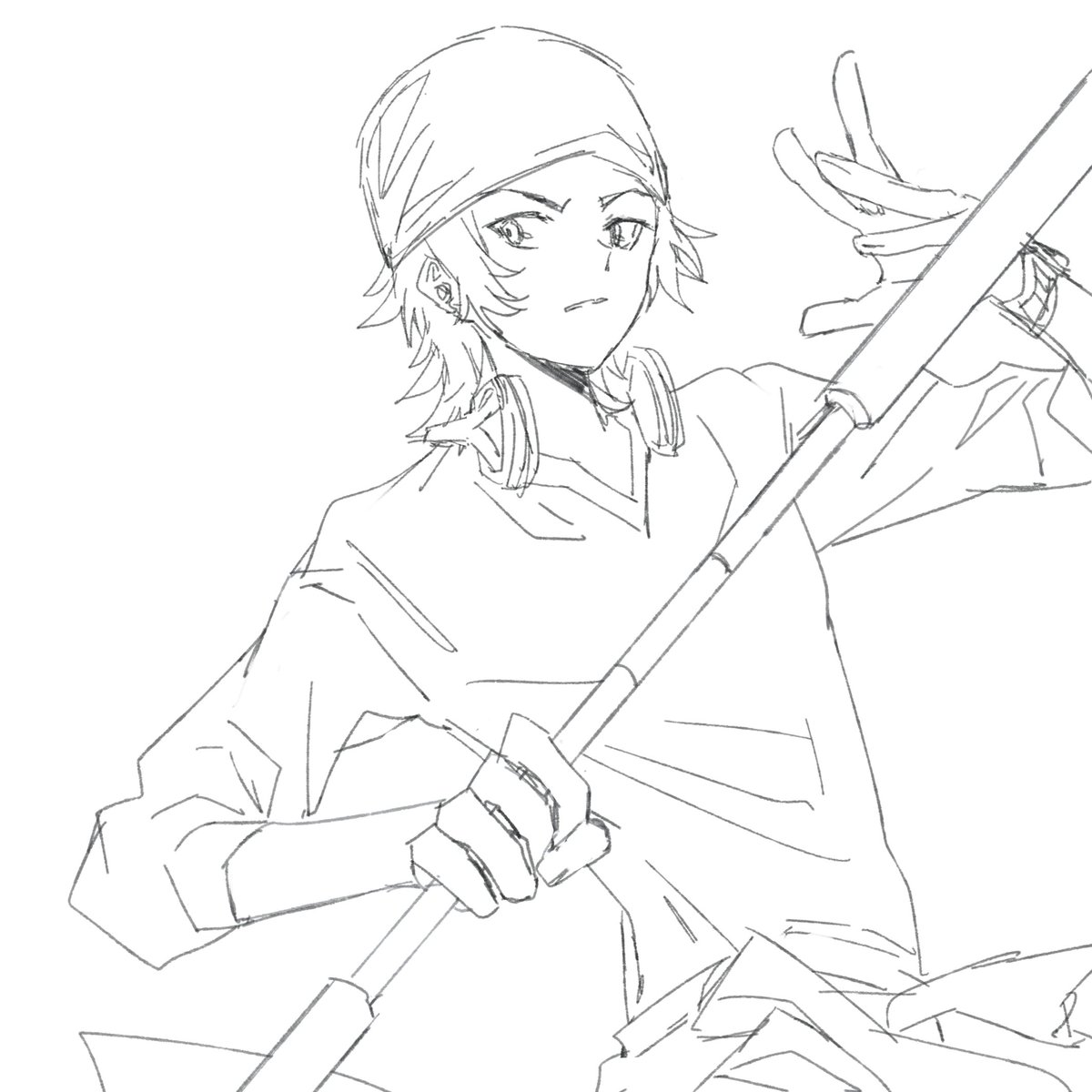 _Shissors's tweet photo. 落書き https://t.co/h0NUQmmUFV