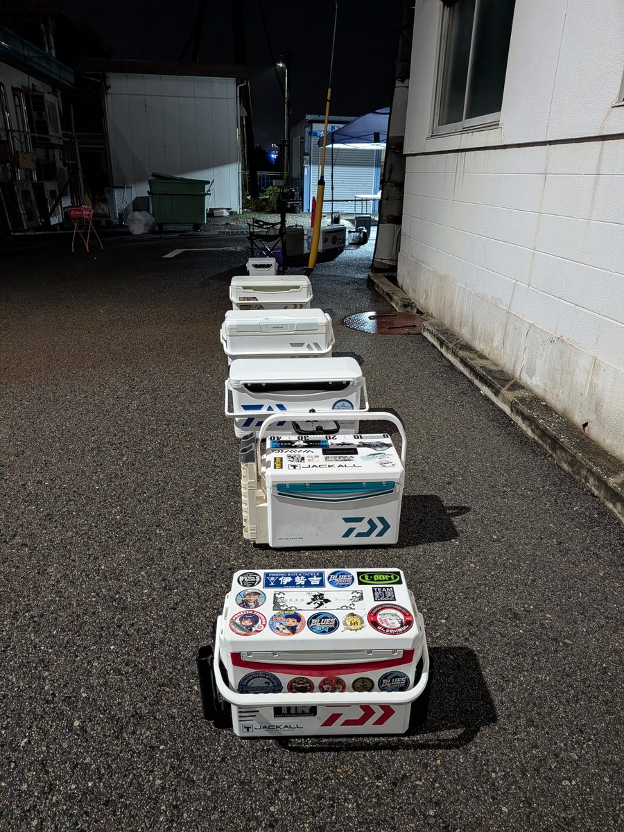 bluesrodster1's tweet photo. @Gin_fishing 激渋のムコイチ😅
🎣ナイスで💫御座います🐟

27日 日曜日
AM0:45 夢フィッシング到着
17番目 駐車場他に車13台😄
釣友 @Osaka_Nanko_PT
他の釣友はキシイチへ…。 https://t.co/lXX1KmBMLW