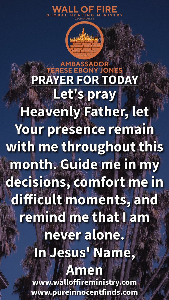 WallOfFire_'s tweet photo. Let's pray together #prayeroftheday https://t.co/N7eq1iUruY