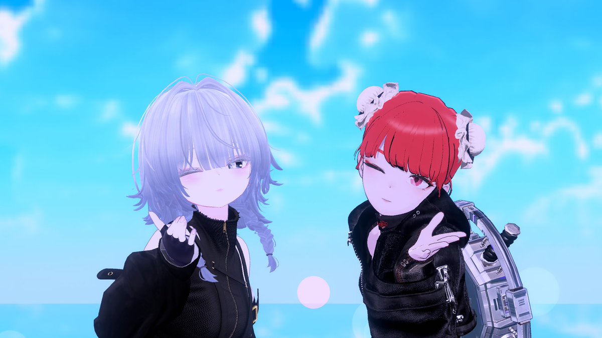 VRC1477540's tweet photo. 今日はアモアスしてチルしてホラワして踊ったよーーー
写真はmmdでしか撮ってなかった… https://t.co/QrV7EnP2XL