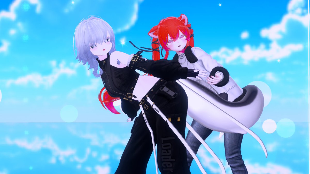 VRC1477540's tweet photo. 今日はアモアスしてチルしてホラワして踊ったよーーー
写真はmmdでしか撮ってなかった… https://t.co/QrV7EnP2XL