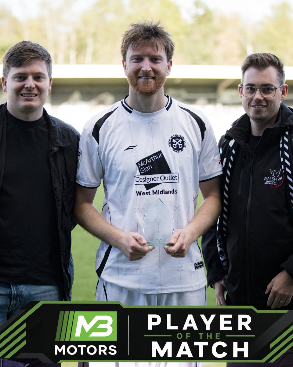 Hednesford_Town's tweet photo. A debut Player of the Match for Danny Whitehall 🤩🏆 https://t.co/0QlHzObbOX