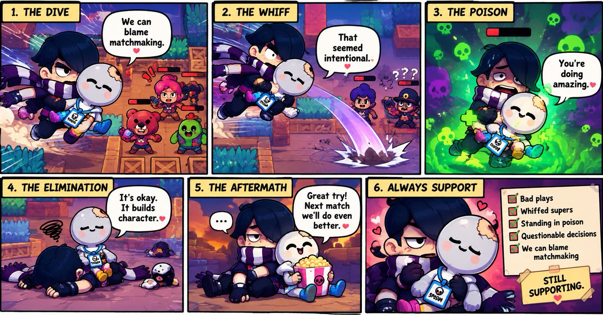 LVYLittleSpoon's tweet photo. Support is freely given #BrawlStars https://t.co/KJH2h2JMRp