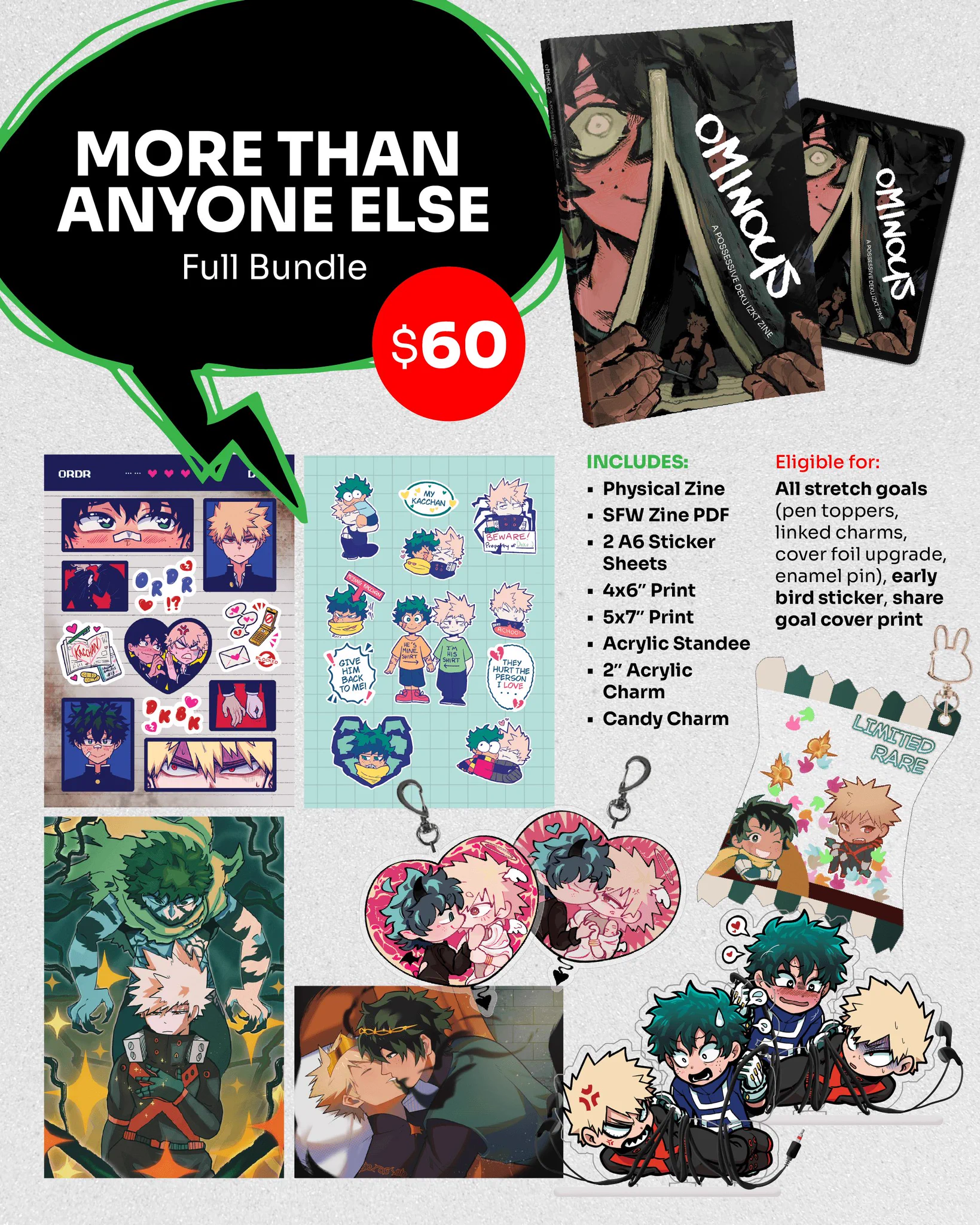 OMINOUS: A Possessive Izuku IZKT Zine on X: 
