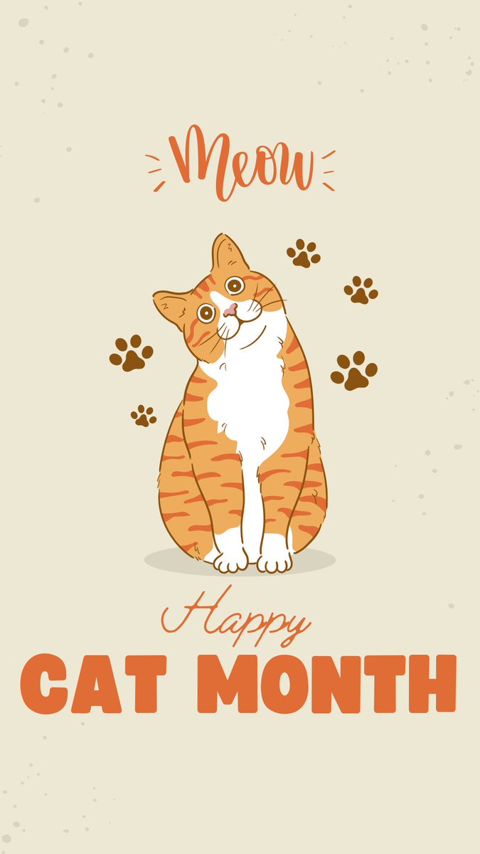cahofwaller's tweet photo. 🐱💖 Happy Happy Cat Month! 🐾✨

We’re celebrating all the purrfect kitties that make our lives better! 😻 Whether they’re cuddly, sassy, or think they run the house (because they do 😉), we want to see them!

📸 Drop a picture of your cat in the comments below and let us... https://t.co/mnxsH4rICf