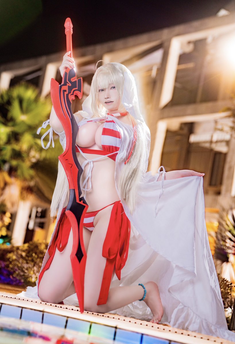 RaluuuN0716's tweet photo. ⋆

　　　＿＿＿我が劇場の錆になるか？

#cosplay #fgo  🌹❤️‍🔥 https://t.co/shjDpeHEqp