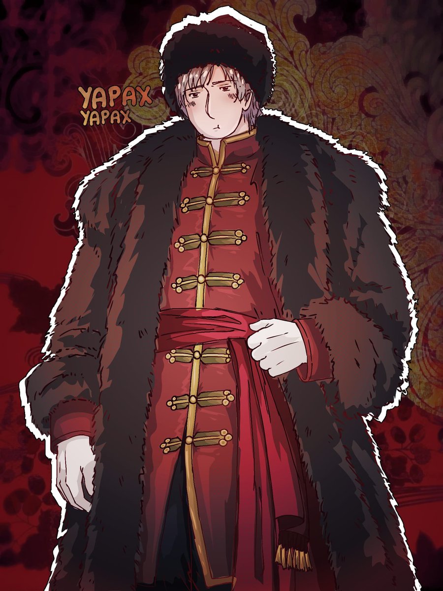 Yapaxx2004's tweet photo. Russia 
#aphRussia #hetalia https://t.co/b1WxGqo7eC