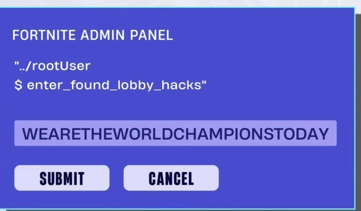 Loolo_WRLD's tweet photo. NEW CHEAT CODES - FREE BACKBLING!! 🔥🔥

- DustySprites
- WhoCrackedTheCode
- WeAreTheWorldChampionsToday

(thanks @ImmatureGamer) https://t.co/zFz5dAyHNP