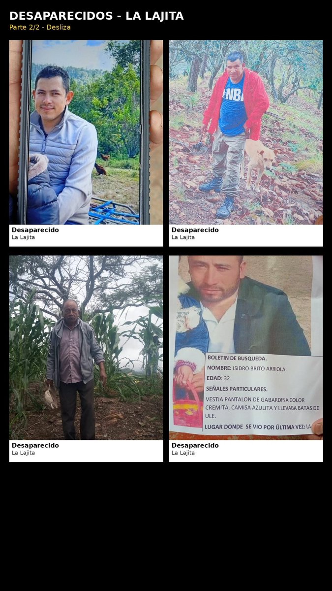ReporTorres's tweet photo. Ocho personas fueron privadas de la libertad por #LaFamiliaMichoacana en la comunidad de La Lajita, en la zona serrana del Municipio de #Ajuchitlán del Progreso #Guerrero. https://t.co/vGOcNEPAex
