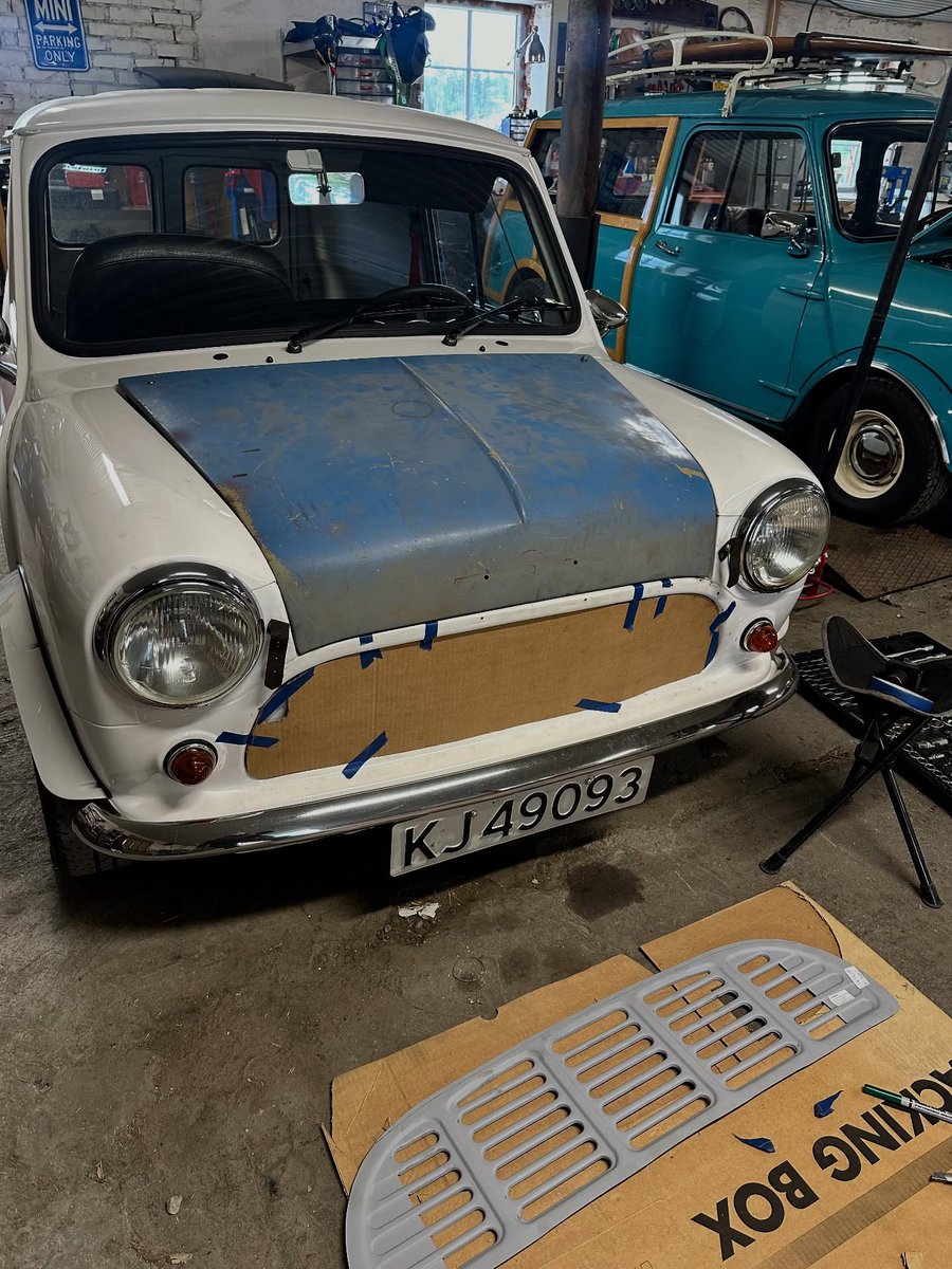 WildaStyler's tweet photo. New “old look” project. Needs a bit more work before painting. https://t.co/LYszItFLI5