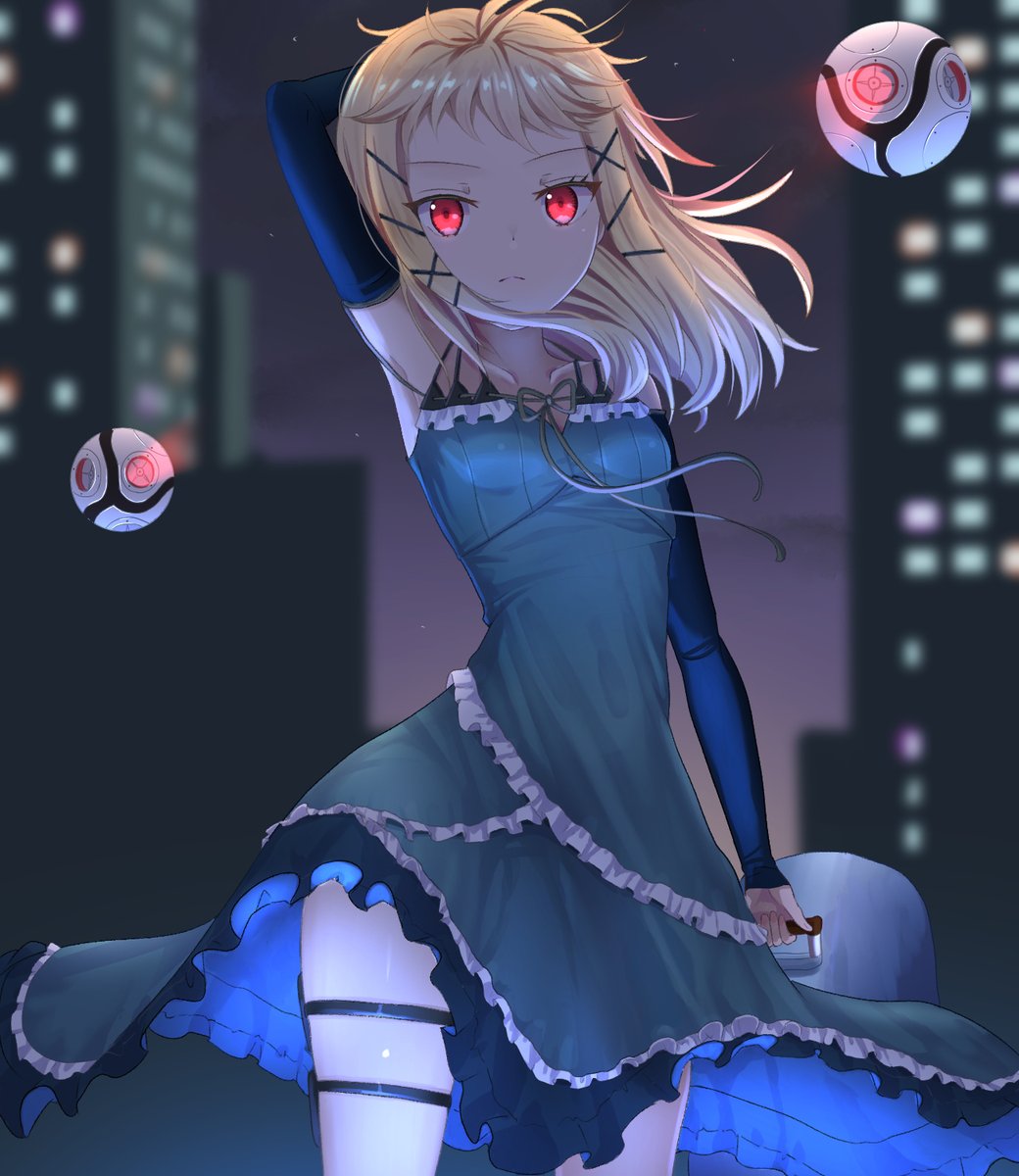 f_witch's tweet photo. ブラック・ブレットのティナちゃん描けました～🦉
眠たがりふわふわ金髪スナイパーっ娘(ちょうつよい)
正直めちゃくちゃ癖です
遅遅遅遅まきながら原作復活おめでとうございます！ https://t.co/Xku7AoU0Rn