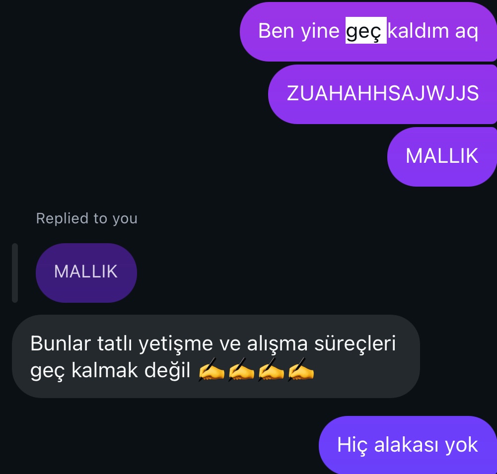 nisagoktp's tweet photo. Part 2
(2 geç kalışımda da hocalar dersi geç başlatıp erken bitiren yoklama almayan tipler çıktı) https://t.co/rPoSAzl2JV