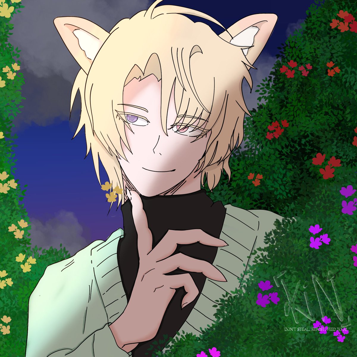 Kininarii143's tweet photo. Hi yalls! 
I’m Kin! I’ve opened bust up and headshot art commissions✨💙

I’d love to draw your ocs and whatever! DM me or check my page for info :3 #artcommissions #artcomms #digitalartㅤ https://t.co/uOL76NVmd3