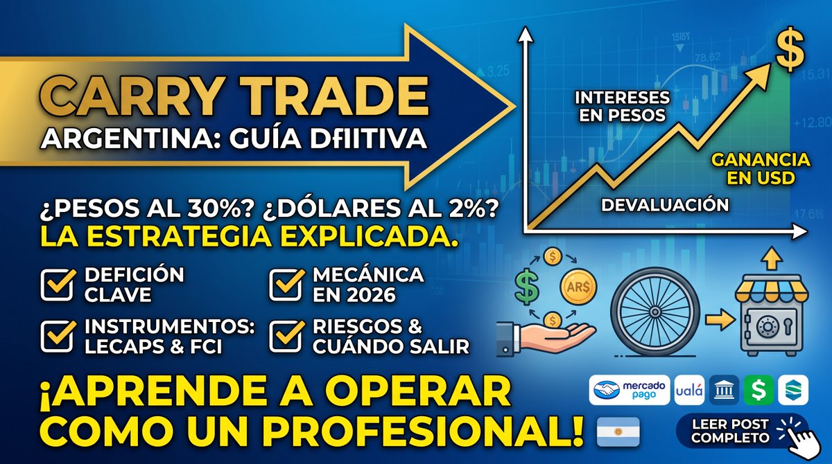 paraelinversor's tweet photo. Que es el Carry Trader? No podes dejar de leer esta guía completa..
$GGAL #ggal

https://t.co/ZrXtbQ6evV https://t.co/9eWE9GsoeZ