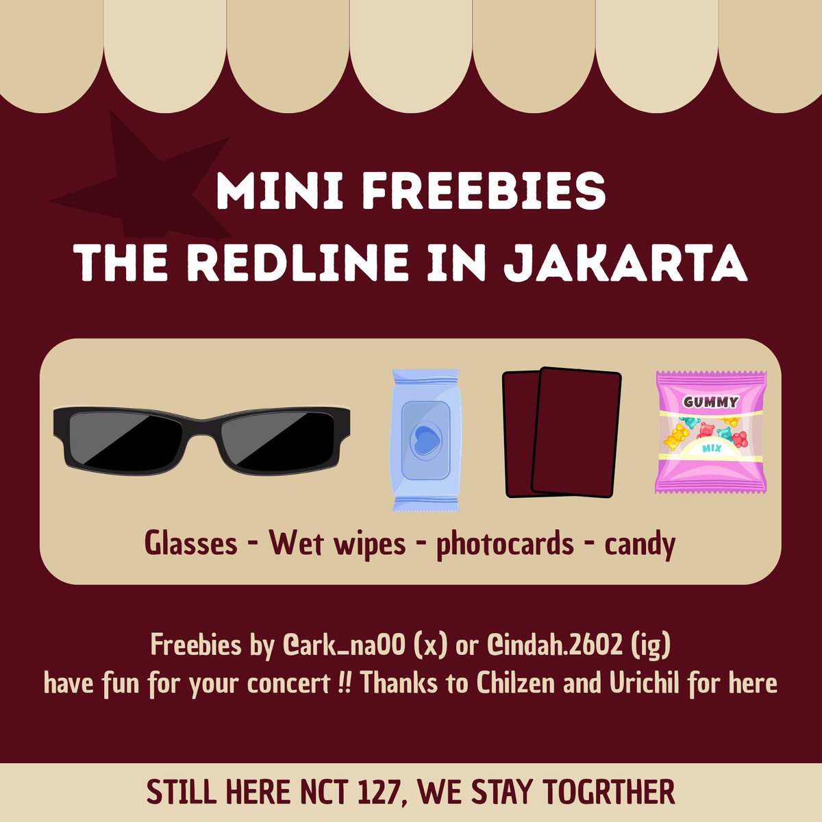 ark_na00's tweet photo. Freebies The Redline in Jakarta 👀‼️
Sedikit freebies by @ark_na00 😎☝️ anw photocard nya nanti ofc yaaa dan randommmmmmmmm 

Jangan lupa tinggalkan jejak If you get this little gift, hope you like it 👀 https://t.co/aEMHsDJLgw