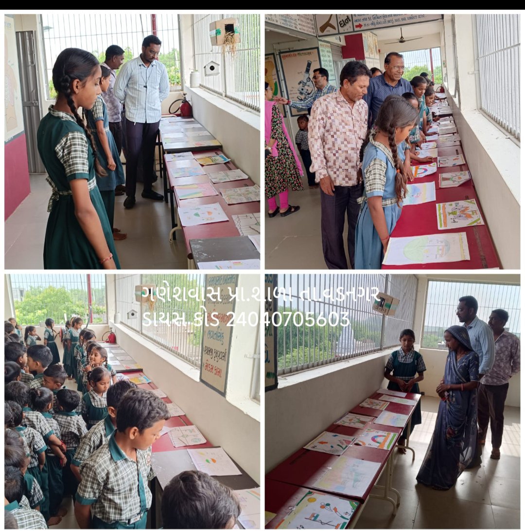 CVadnagar14512's tweet photo. #વિકસિત ભારત @2047 અને સેવા સંકલ્પ અભિયાન 2026 અંતર્ગત વડનગર -1ક્લસ્ટરની તમામ શાળાઓમાં #ચિત્ર પ્રદર્શન અને #રંગોળી સ્પર્ધાનું ભવ્ય આયોજન કરવામાં આવ્યું.... https://t.co/sn2wMm5jjy