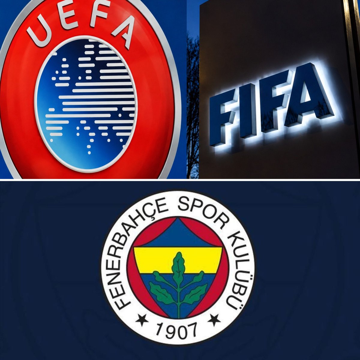Goal_Gossip1's tweet photo. ⚠️ Fenerbahce became the first Turkish club to receive sanctions from both UEFA and FIFA, making history in Turkish football. https://t.co/F418TEwlgk