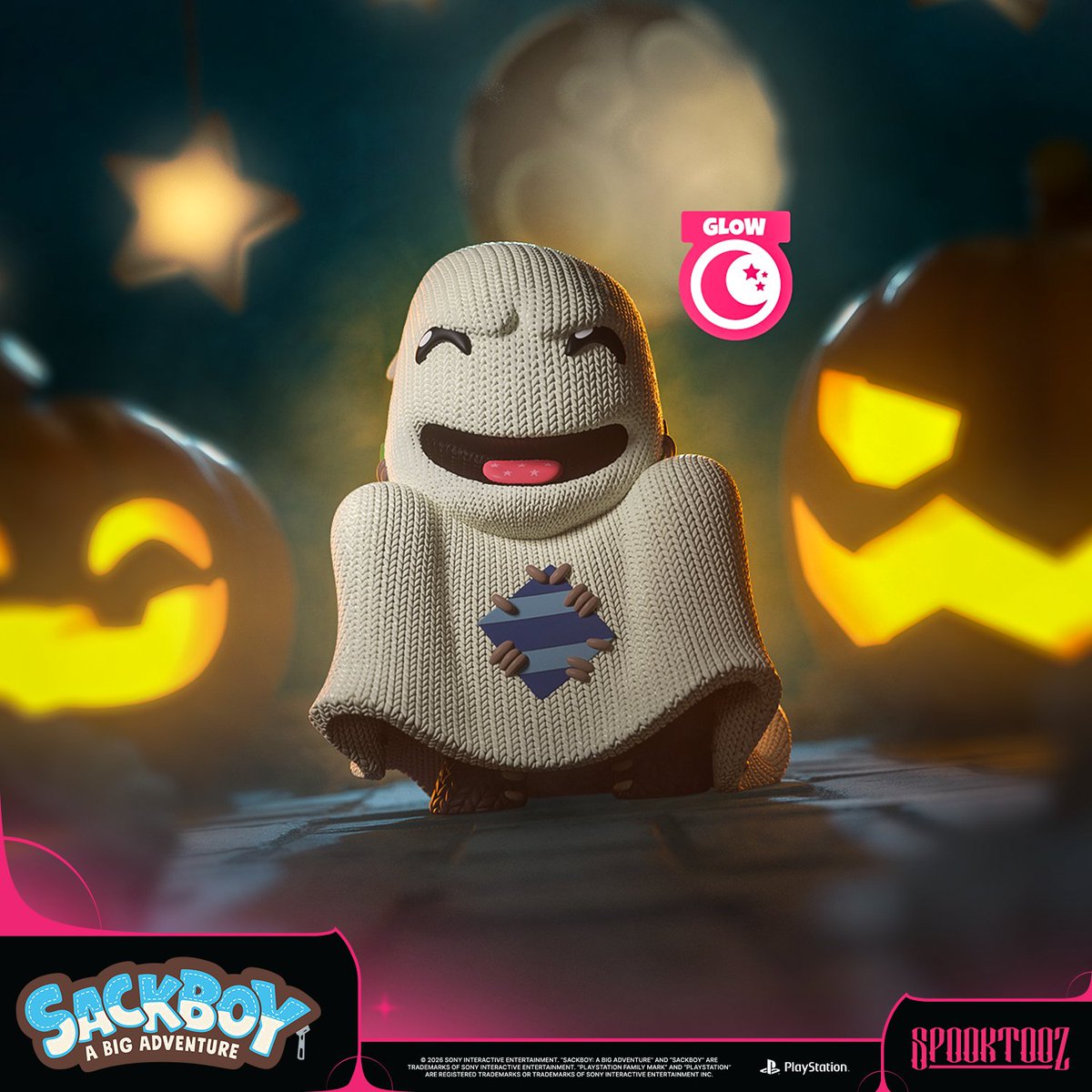 youtooz's tweet photo. be nice to him he thinks his costume is scary

#Sackboy halloween vinyl drops on oct 1st! 🍬👻 https://t.co/xy3X6f2lfO