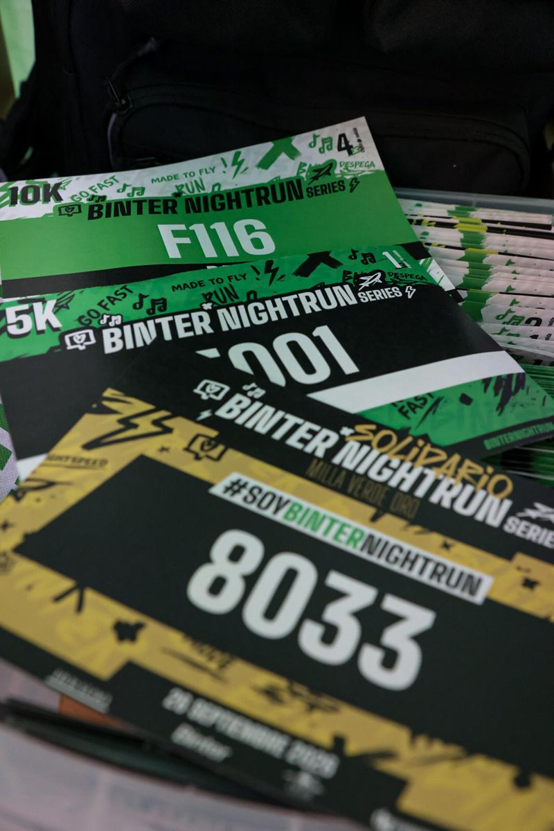 BinterNightRun's tweet photo. 👟🏃🏻‍➡️🏃🏻‍♀️‍➡️✈️ Arranca la Binter NightRun Zaragoza by Heraldo con la salida de la distancia Milla Verde Familiar

...
#BinterNightRun #binter #heraldo #zaragoza #carreranocturna https://t.co/bw3lOUNOhR