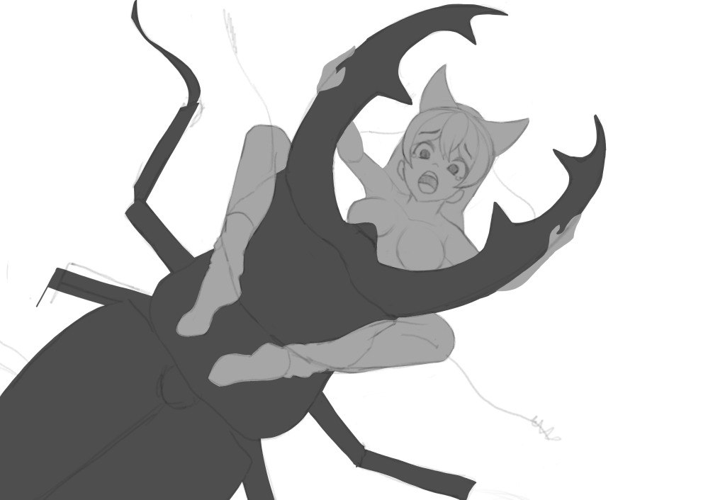 Calmosif's tweet photo. WIP 
Несладкая жизнь девочки Дюймовочки https://t.co/XUgKa0KSKm
