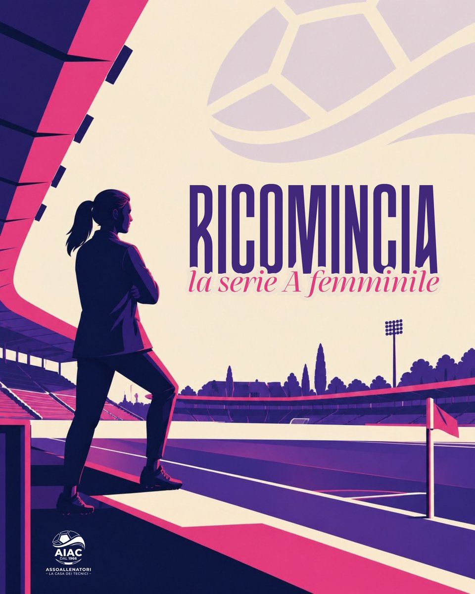 AIACNazionale's tweet photo. RICOMINCIA LA SERIE A WOMEN ATHORA ⚽️
Al via la stagione 2026/27. AIAC augura buon lavoro e in bocca al lupo ad allenatrici, allenatori e a tutte le professionalità degli staff tecnici dei 12 club.
Buon campionato, dalla Casa dei Tecnici. 💙
#AIAC #SerieAWomen #CalcioFemminile https://t.co/jsJUvwLVyg