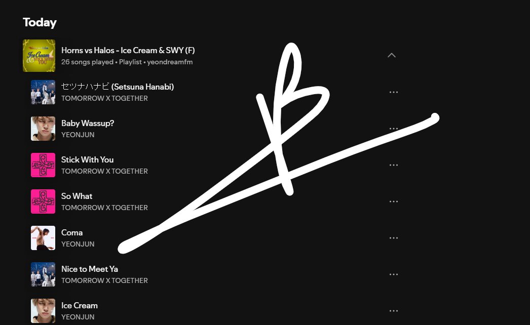 Txtsdefender's tweet photo. day 285/365
#StreamForYeonjun #wedoitforlove #streaMOA
WE DO IT FOR TXT https://t.co/v2ZANgkrT4
