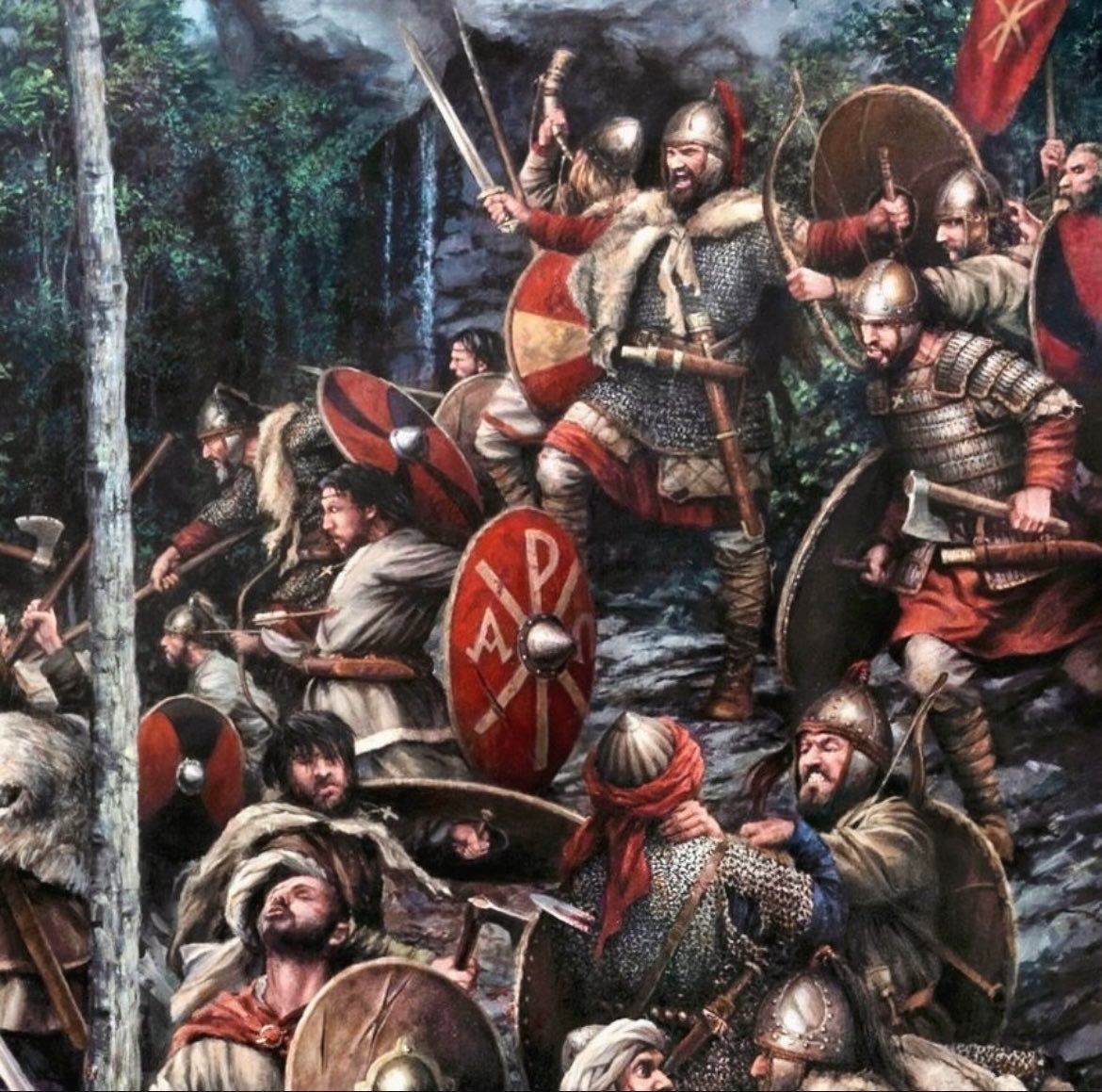 hispaniagothia's tweet photo. “Ni tendré amistad con los árabes, ni me rendiré a su imperio”

Don Pelayo. https://t.co/770hRFbb7b
