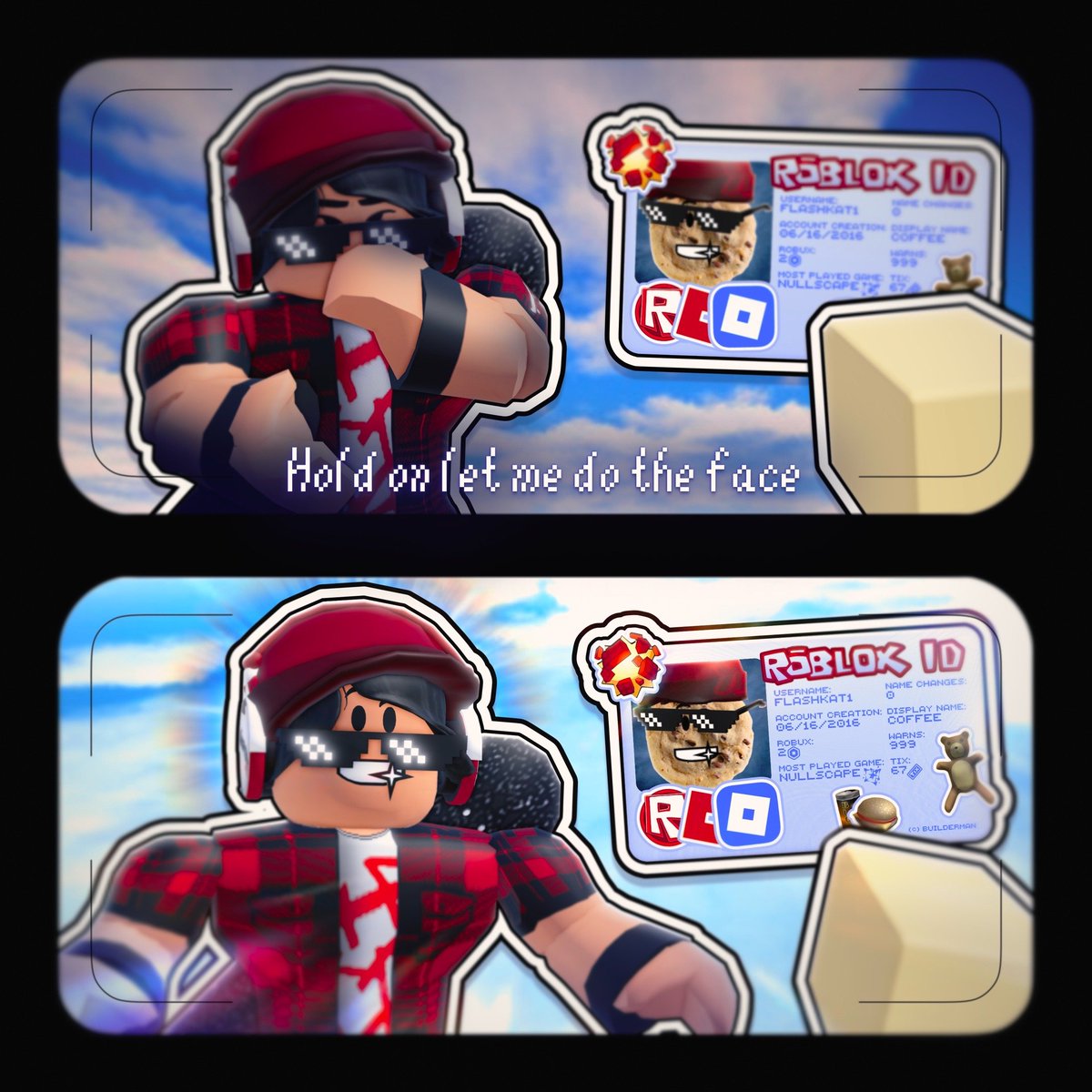 eeffocboi's tweet photo. Let me do the face trend but it’s Roblox
#roblox #ocart #animationmeme https://t.co/HOyavGqO2m