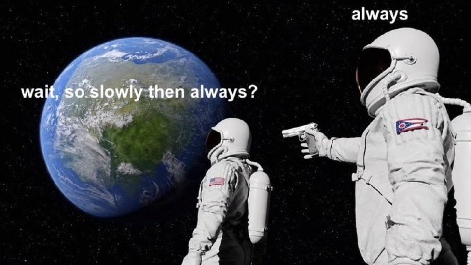 AlwaysHasBeenOG's tweet photo. Pumpfun has granted our request for creator fees to be directed directly to holders. Let’s make this the great meme it Alwasy has been… 🌎🧑‍🚀🔫🧑‍🚀 https://t.co/8lOWvRXgX7