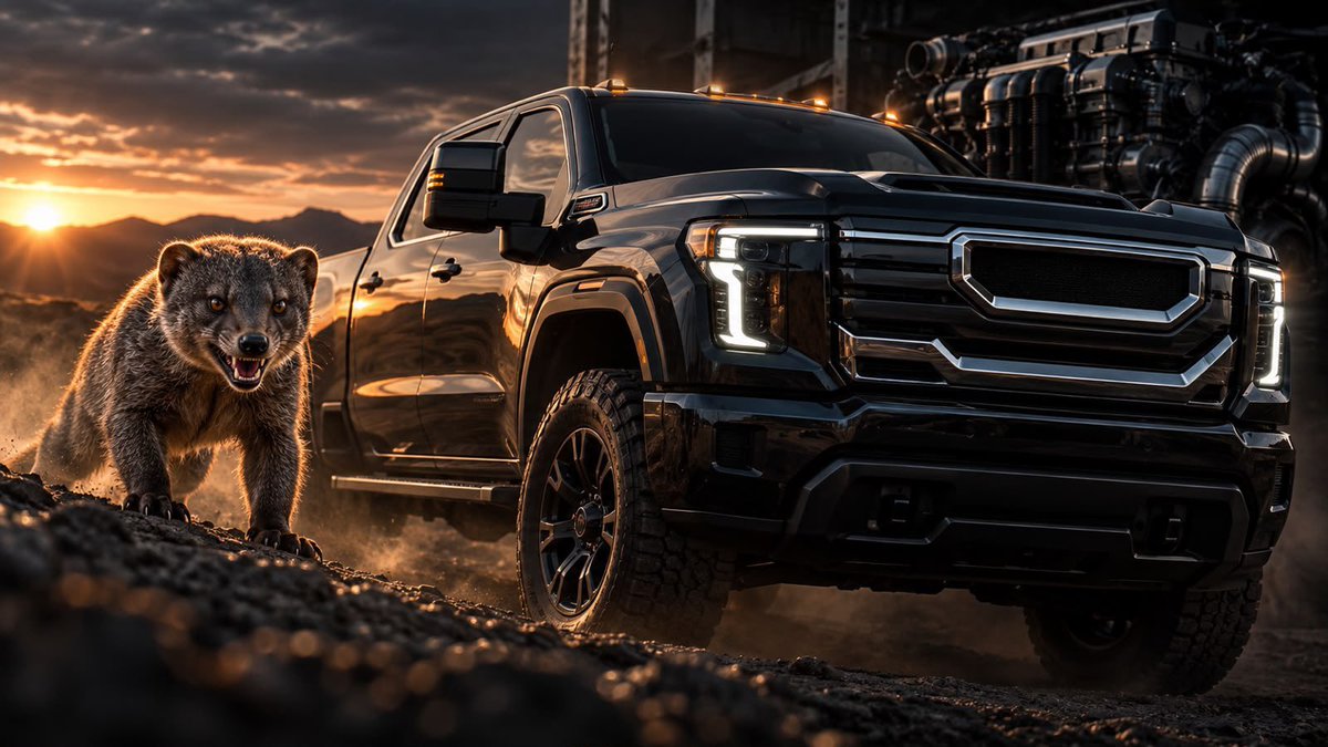 AutosyMas's tweet photo. GM prepara un nuevo Duramax 8.3 litros V8 turbodiésel para las Silverado HD y Sierra HD 2027. Bautizado como “Mongoose”, sustituirá al actual 6.6 litros, que entrega 470 hp y 975 lb-pie, apuntando a superar estas cifras. 
@GeneralMotorsMx #Duramax #SilveradoHD #SierraHD https://t.co/fBrTfJDhyw