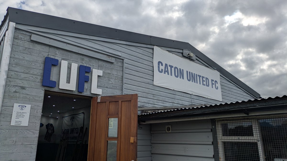0505Murphy's tweet photo. Ground 343: Hornby Road
@catonunitedfc 1-3 @WalneyIslandFC 

The bottom two sides in the @westlancsleague (ahead of kick off) put on an entertaining display. Nice afternoon out in North Lancs. Thought the referee had a decent game. 

#groundhopping https://t.co/7KscZdJDg8