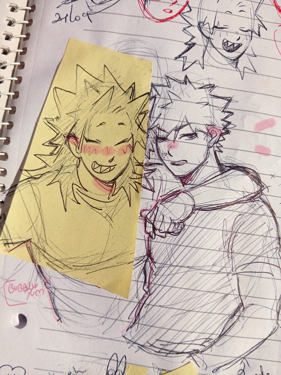 bubblyumm's tweet photo. some adult krbk from the lasts doodles... https://t.co/zgSruICNy3