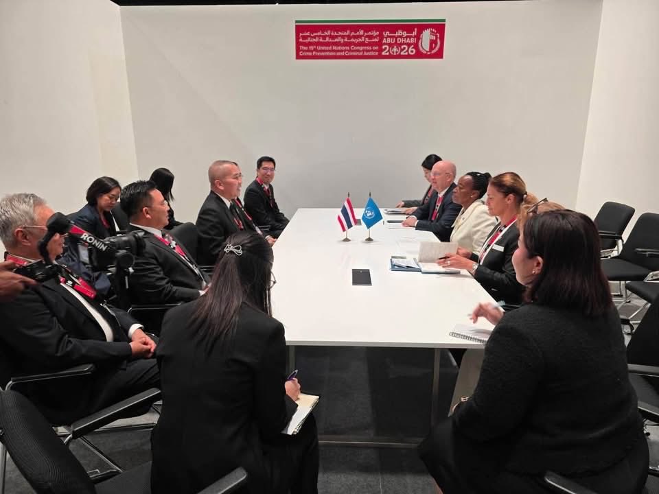 mrmongkhon1138's tweet photo. 📌 กระทรวงยุติธรรมกระชับความร่วมมือ #UNODC และญี่ปุ่น สานต่อความร่วมมือด้านยุติธรรม  https://t.co/v0z53WHEDn https://t.co/rBcFIab1di