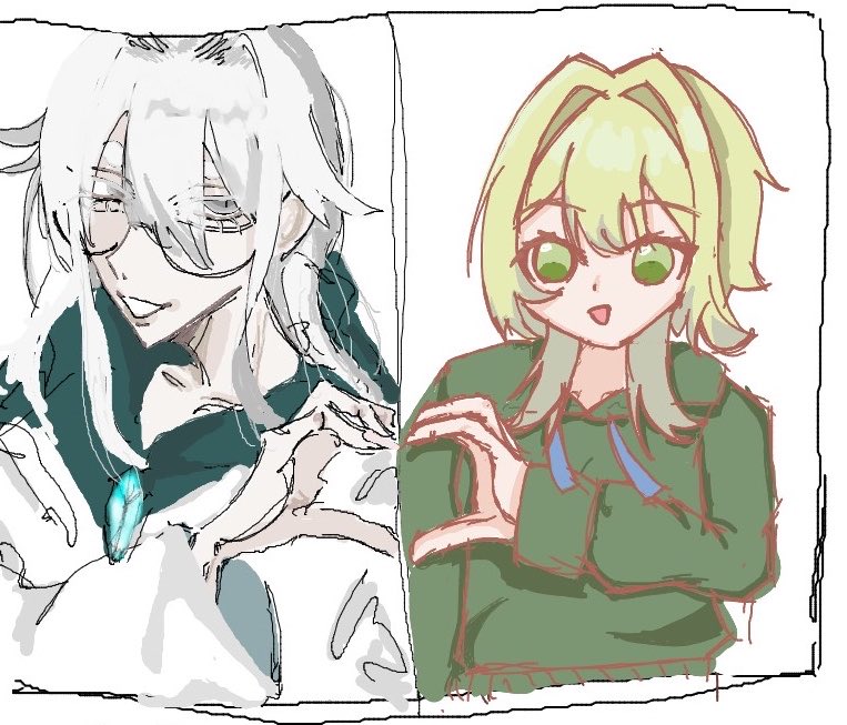 cavity33's tweet photo. 絵茶合作有り難う御座いました https://t.co/PL25bdDnBY