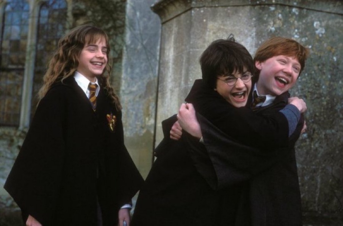 TheDailyHPotter's tweet photo. Contagious smiles 😁 https://t.co/cldP09KUZl